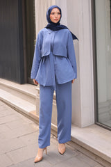 İndigo Bel Kuşaklı Takım