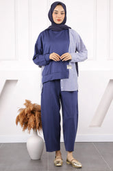 İndigo Oysho Gömlek Garnili Takım