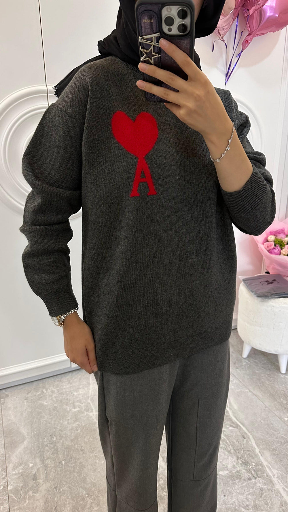 AMI GRI KAZAK - nuha collection