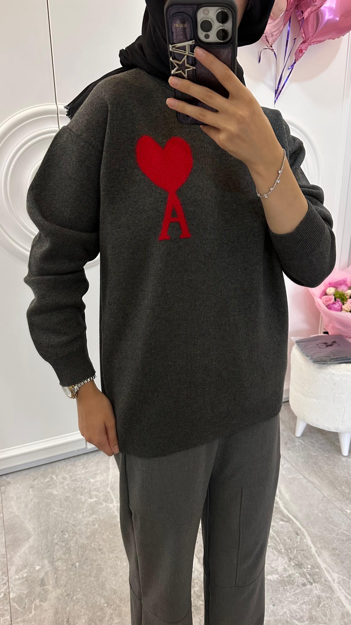 AMI GRI KAZAK - nuha collection