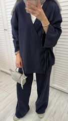 Keten Kimono Takım