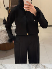Triko Tüy Ceket