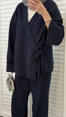 Keten Kimono Takım