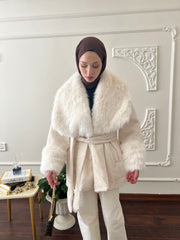 Kürk Yakalı Goldfox Kaban