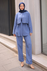 İndigo Bel Kuşaklı Takım