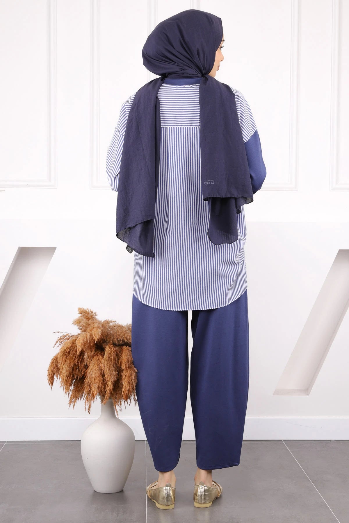 İndigo Oysho Gömlek Garnili Takım