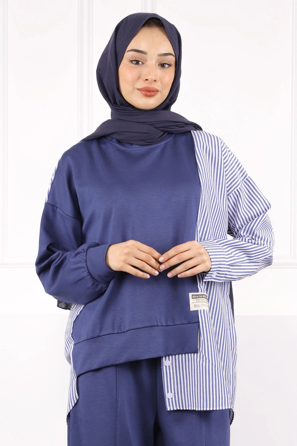 İndigo Oysho Gömlek Garnili Takım